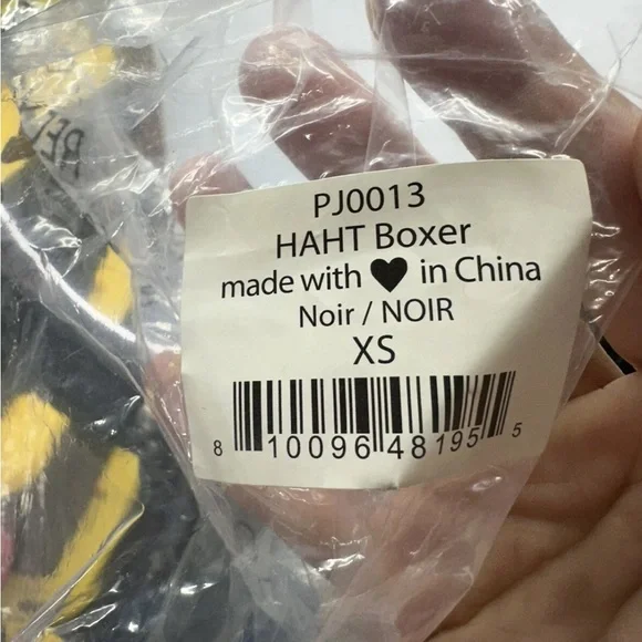 Black Satin Women's Shorts XS we are hah free people - Picture 3 of 3